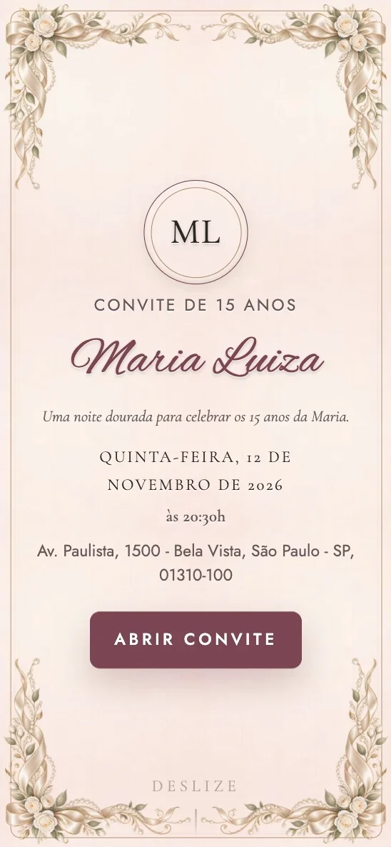Capa do tema Laços & Pérolas